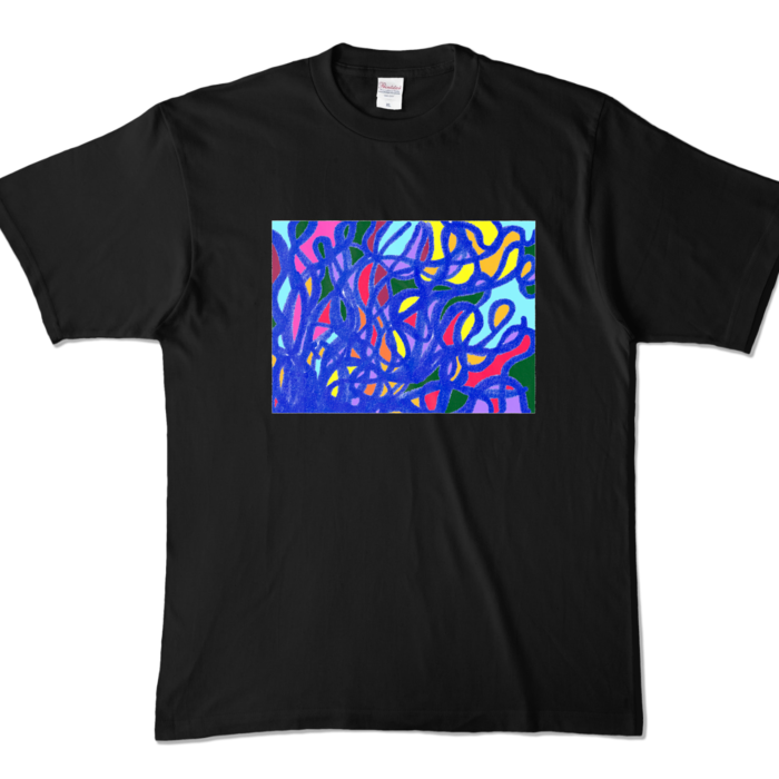 カラーTシャツ - XL - ブラック (濃色)