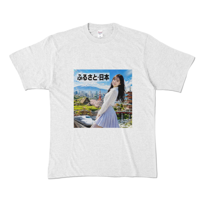 カラーTシャツ - XL - アッシュ （淡色）