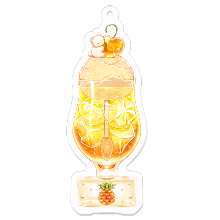 アクリルキーホルダー - 70 x 70 (mm)