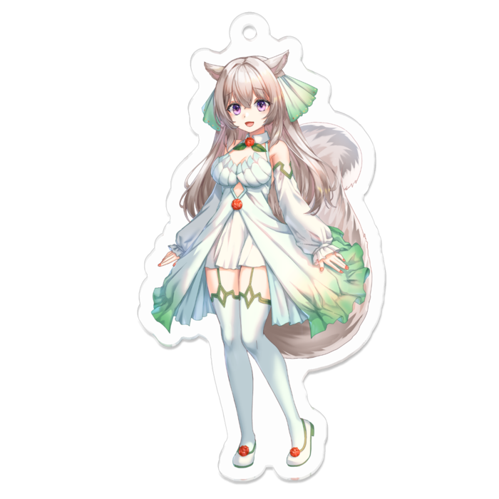 アクリルキーホルダー - 70 x 70 (mm)