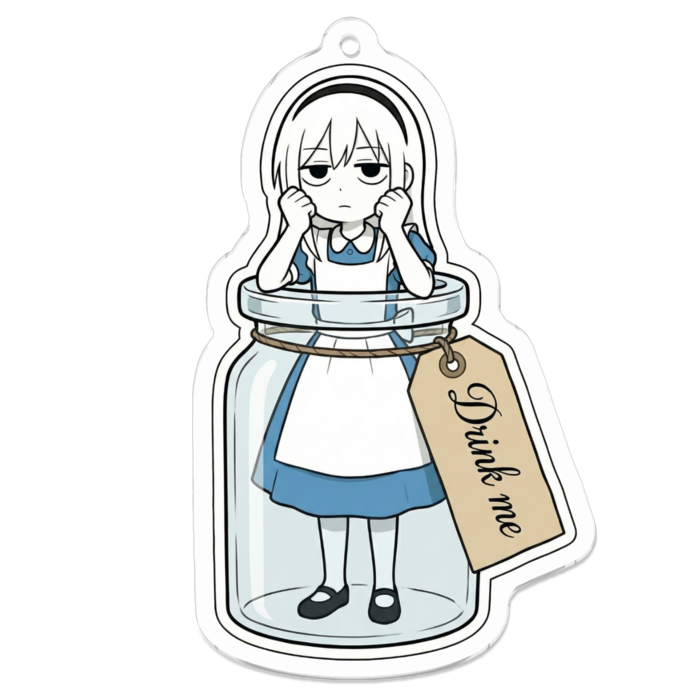 アクリルキーホルダー - 70 x 70 (mm)