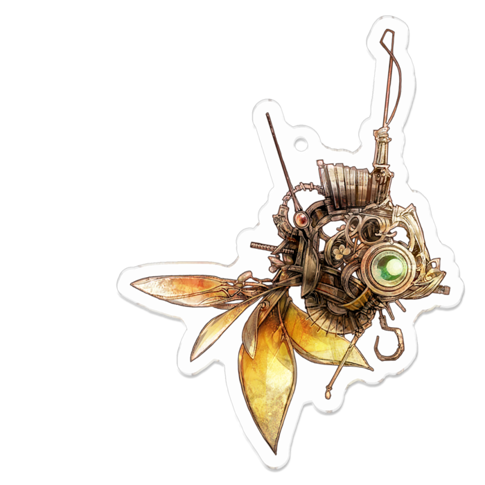 アクリルキーホルダー - 70 x 70 (mm)