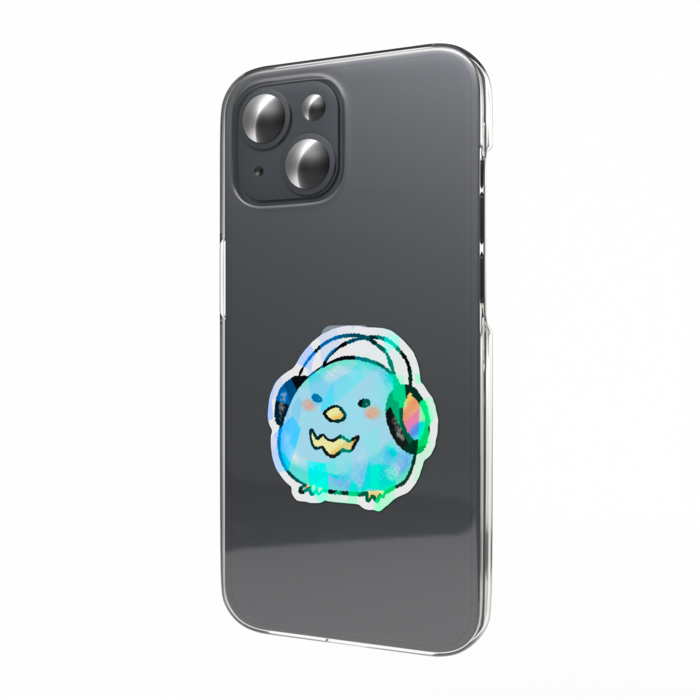 ホログラムスマホステッカー - 縦