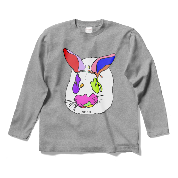 ロングスリーブTシャツ - S - 杢グレー