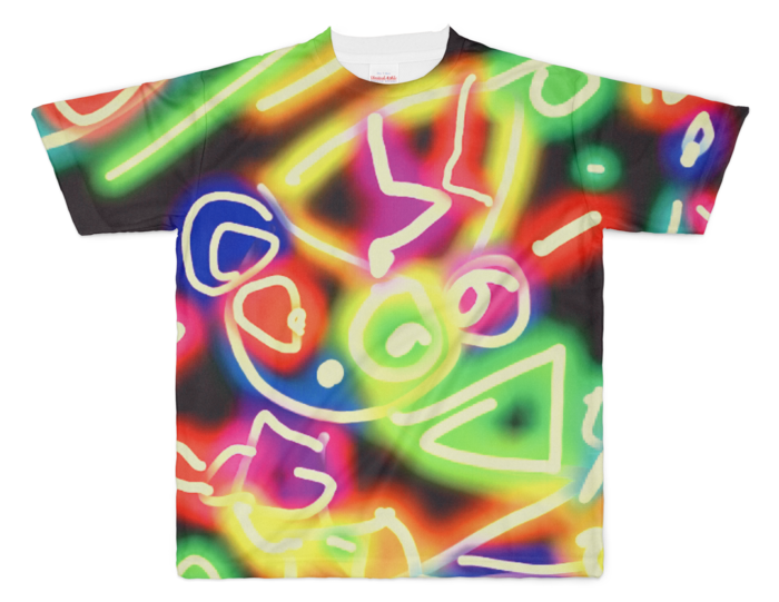 フルグラフィックTシャツ - XL - 正面印刷のみ