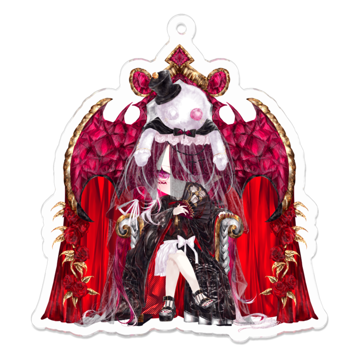 アクリルキーホルダー - 70 x 70 (mm)
