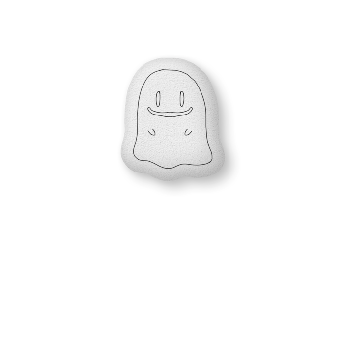 ふかふかクッション - 中（H56×W36cm） - 片面