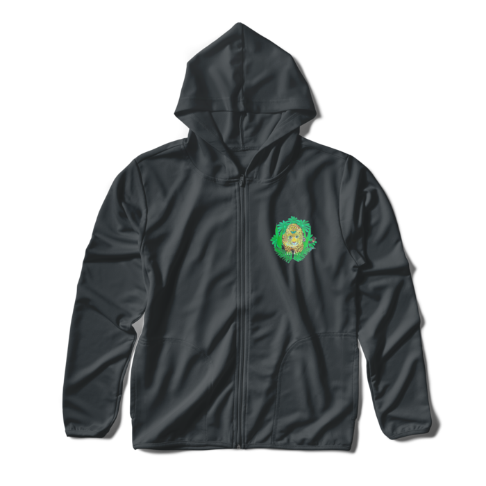 ジップパーカー - S - ダークグレー