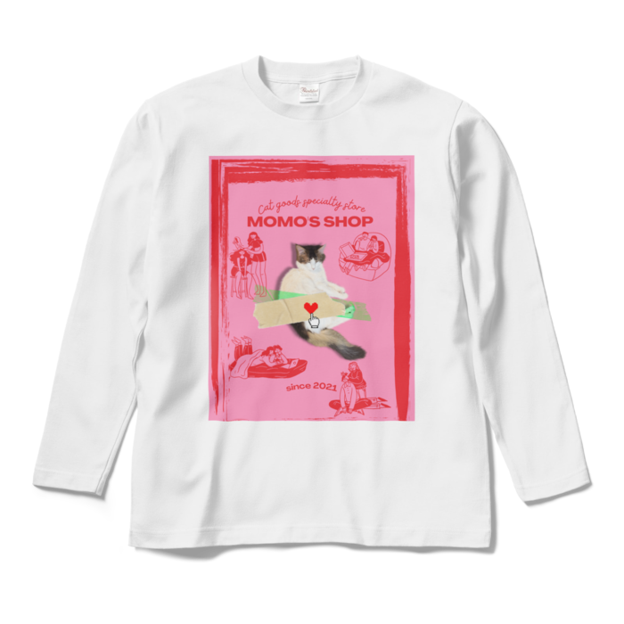 ロングスリーブTシャツ - M - ホワイト