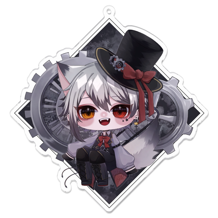 アクリルキーホルダー - 100 x 100 (mm)