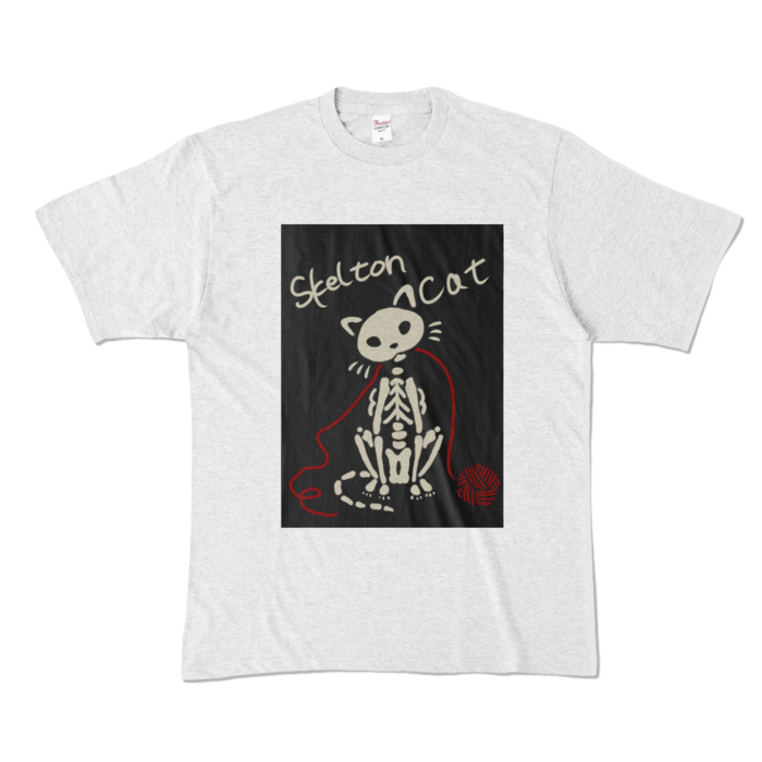 カラーTシャツ - XL - アッシュ （淡色）