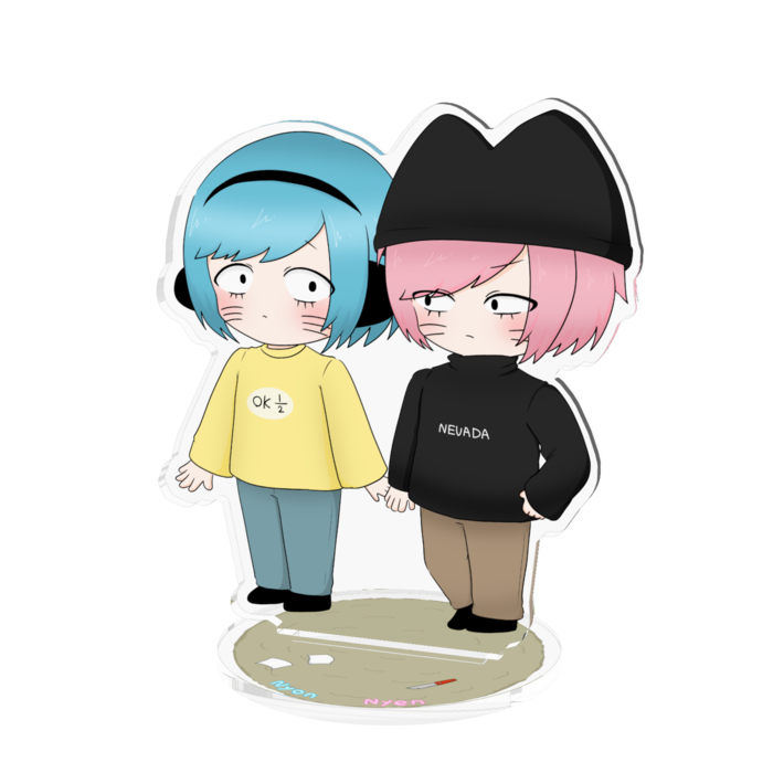 アクリルフィギュア - 100x100mm