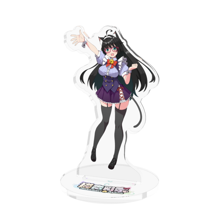 アクリルフィギュア【メイド風】 70x70mm