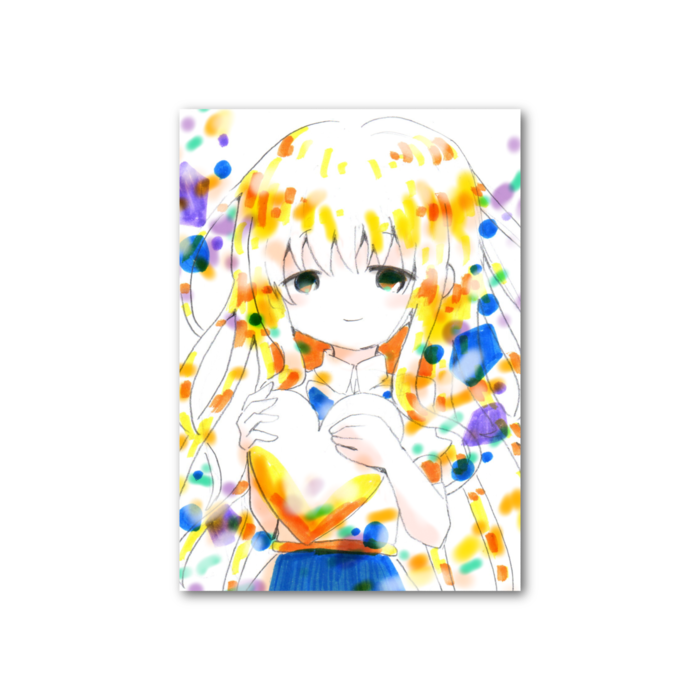 フォト風カード - 縦 - 両面