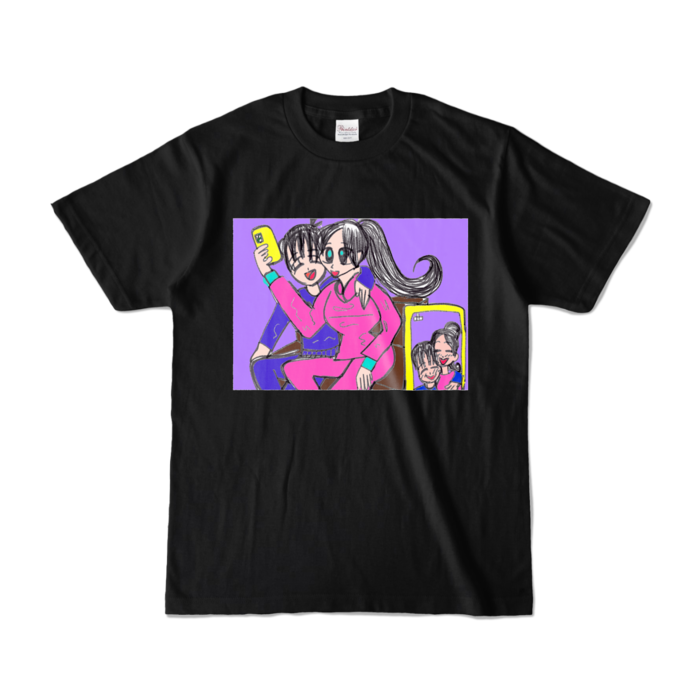 カラーTシャツ - S - ブラック (濃色)