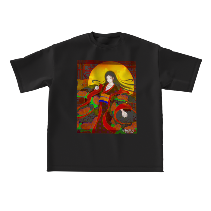 ビッグシルエットTシャツ - L - 両面