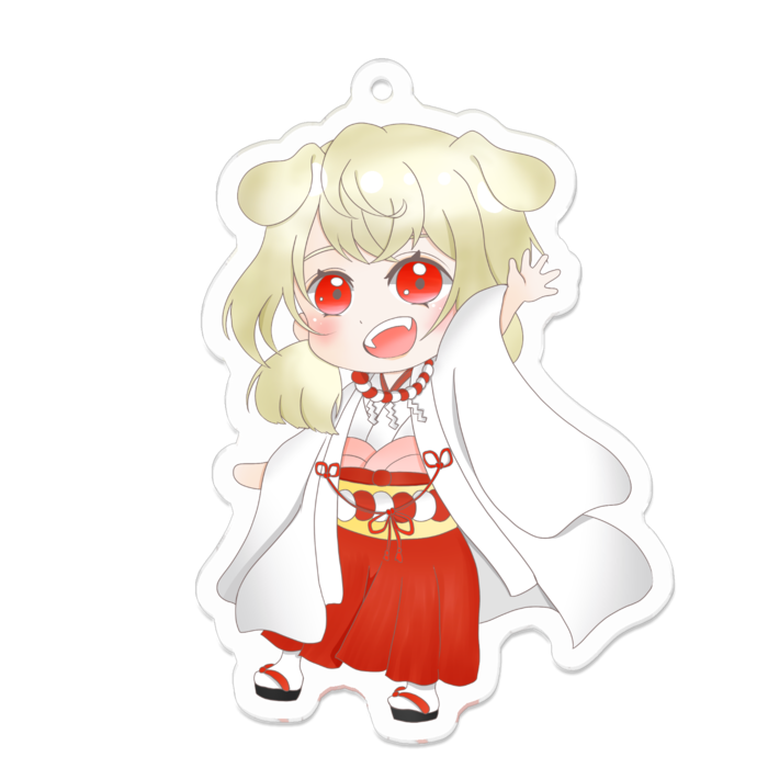 アクリルキーホルダー - 70 x 70 (mm)