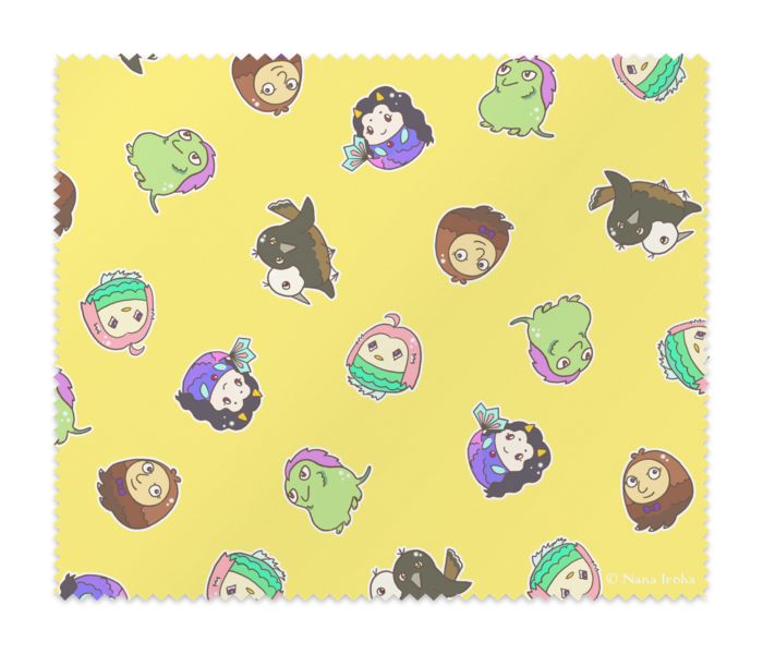 メガネ拭き ぽてぽて予言獣 なないろ屋 Booth店 Booth