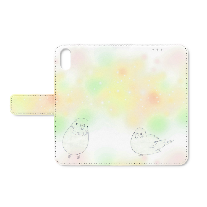 手帳型iPhoneケース - iPhone X - ストラップ穴 なし