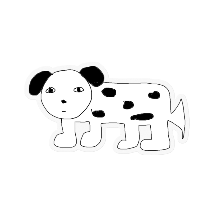 ステッカー - 100 x 100 (mm)