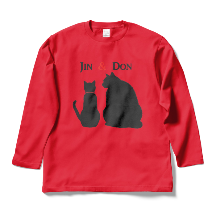 ロングスリーブTシャツ - L - レッド