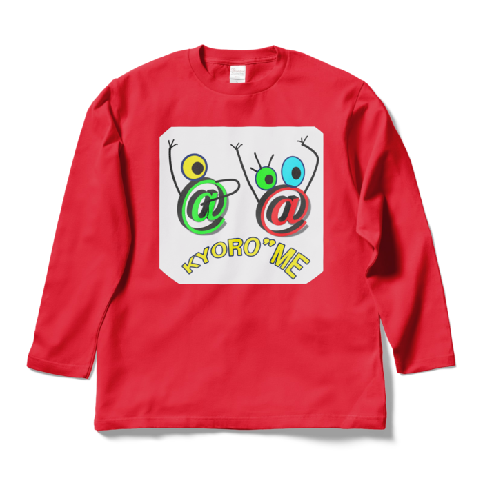 ロングスリーブTシャツ - L - レッド