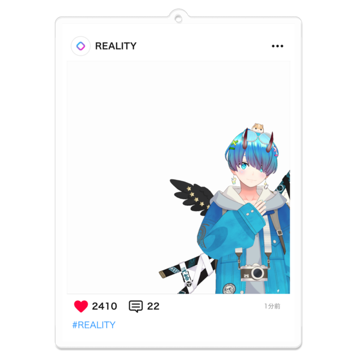 アクリルキーホルダー - 100 x 100 (mm)