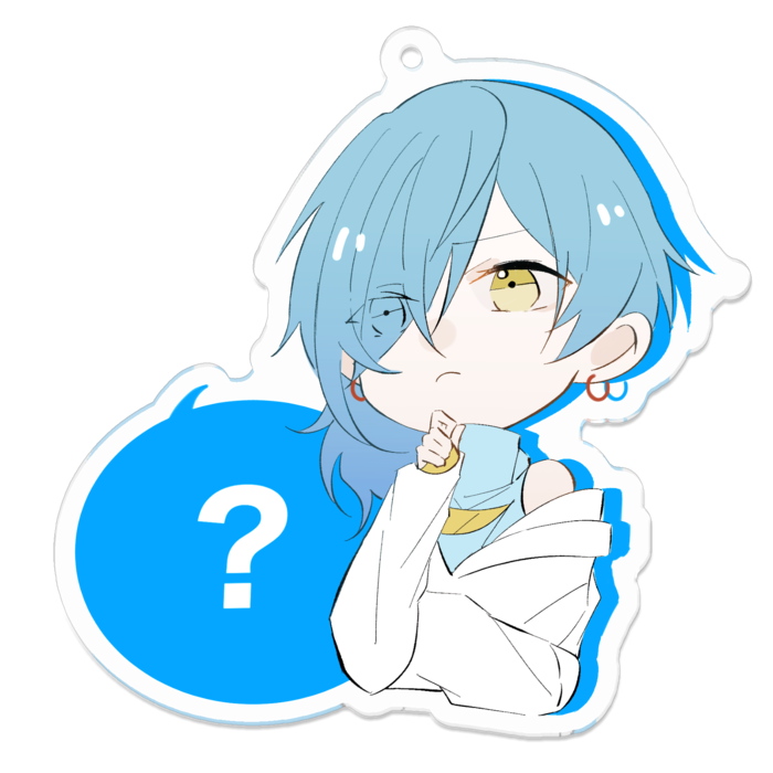 アクリルキーホルダー - 70 x 70 (mm)