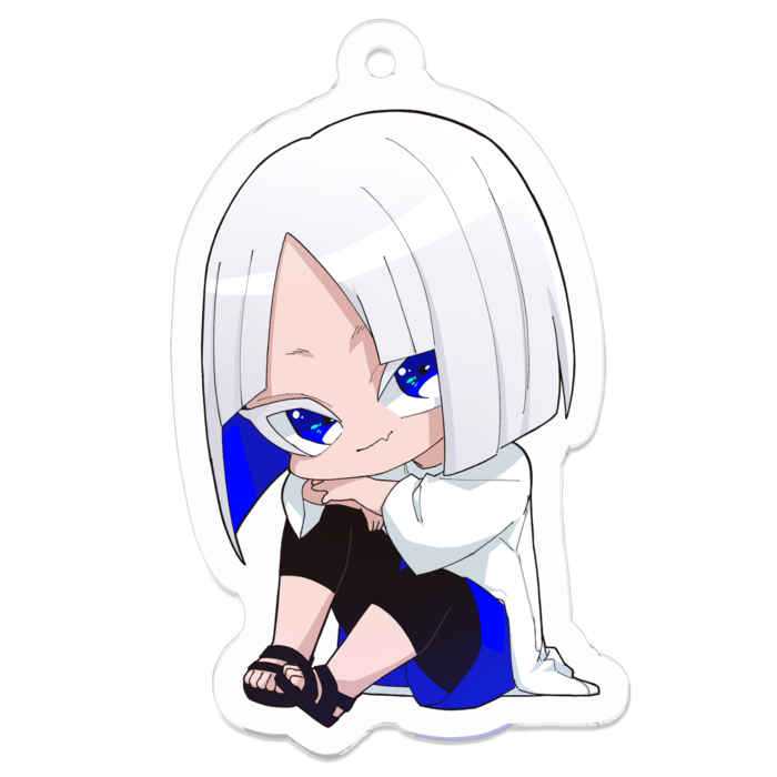 アクリルキーホルダー（コーティング） - 50 x 50 (mm)