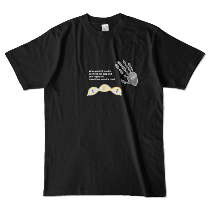 カラーTシャツ - L - ブラック (濃色)