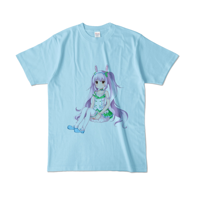 カラーTシャツ - L - ライトブルー (淡色)