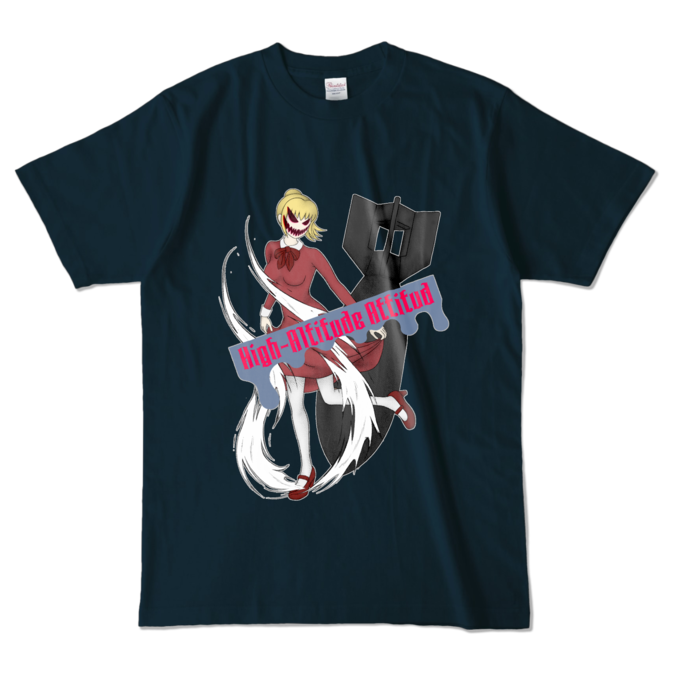 カラーTシャツ - L - ネイビー (濃色)