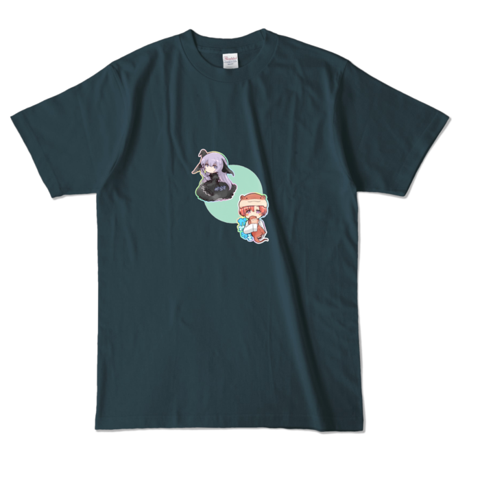 カラーTシャツ - L - デニム (濃色)