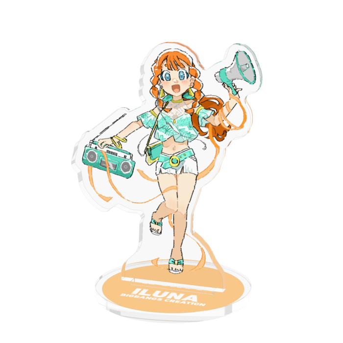 アクリルフィギュア - 70x70mm