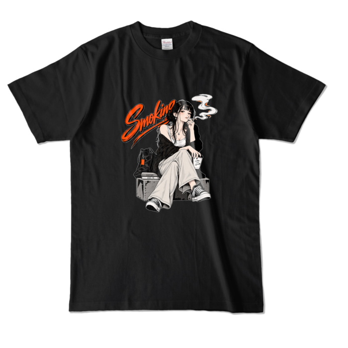 カラーTシャツ - L - ブラック （濃色）