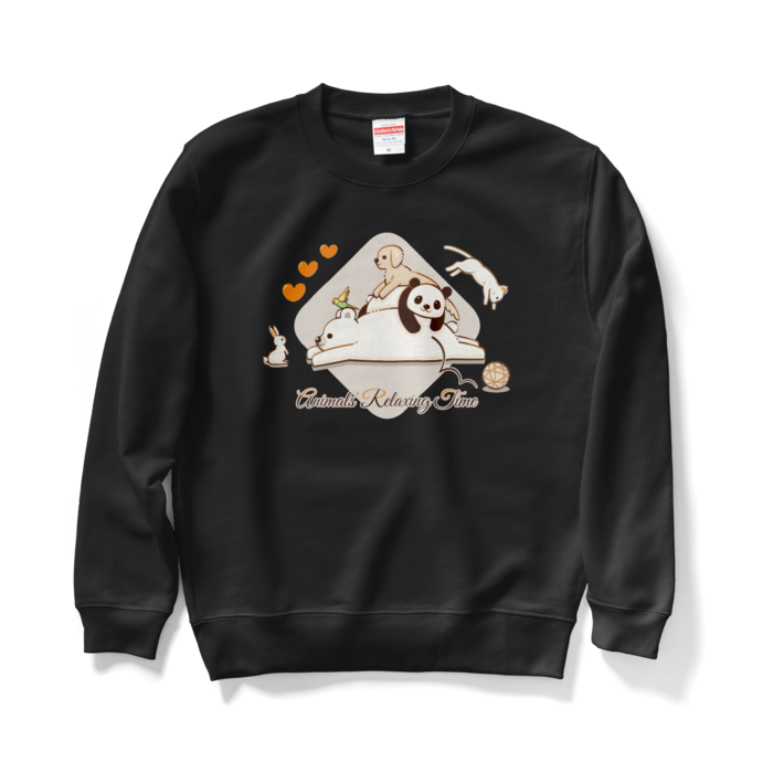 スウェット　黒色　M