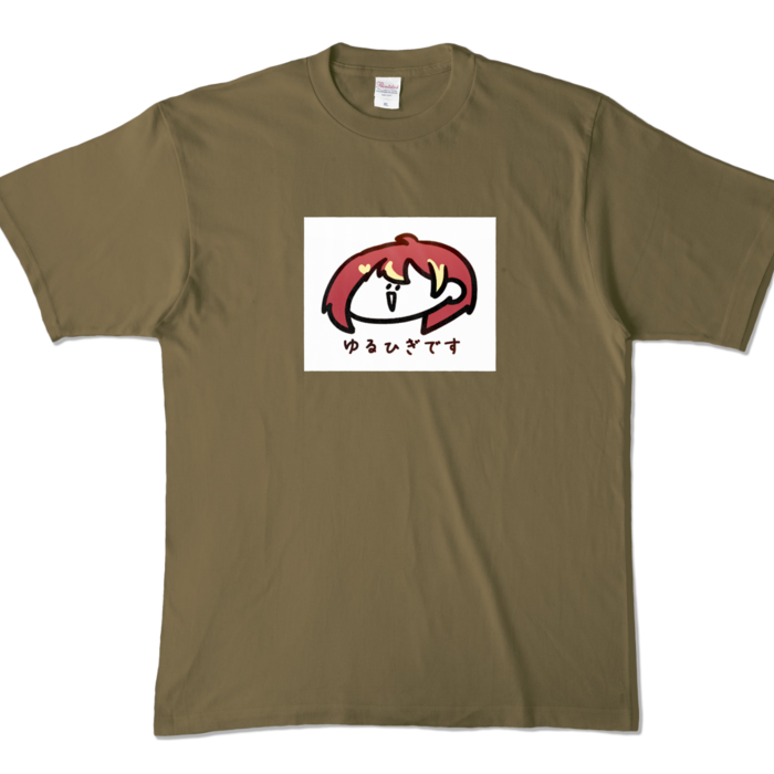 カラーTシャツ - XL - オリーブ (濃色)