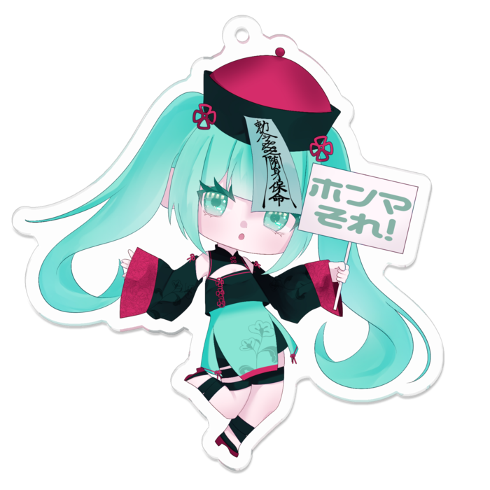 アクリルキーホルダー - 70 x 70 (mm)