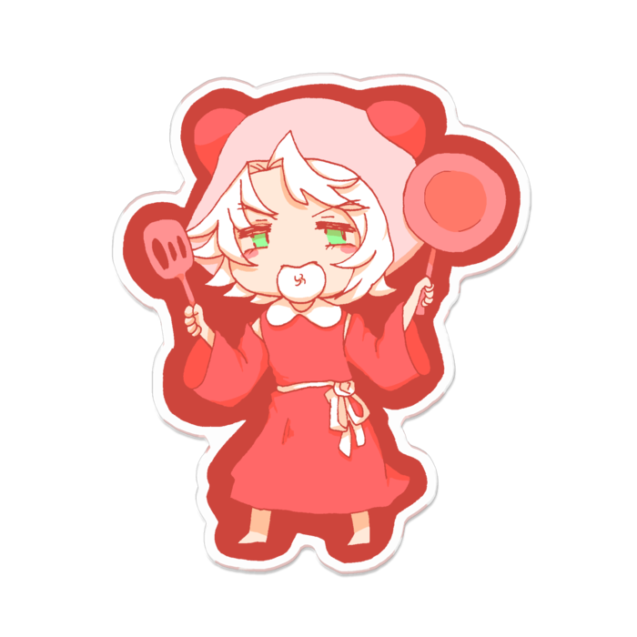 アクリルバッジ - 100 x 100 (mm)