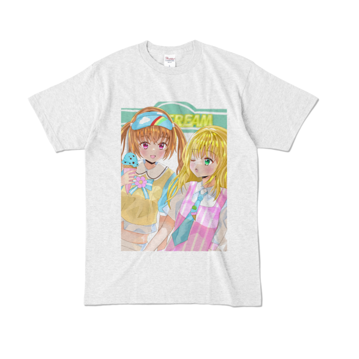 カラーTシャツ - L - アッシュ (淡色)