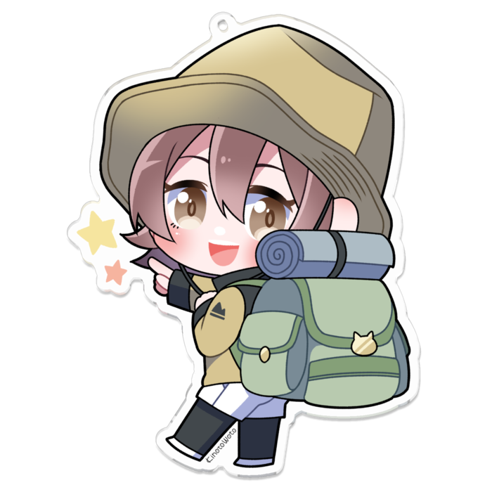 アクリルキーホルダー - 100 x 100 (mm)