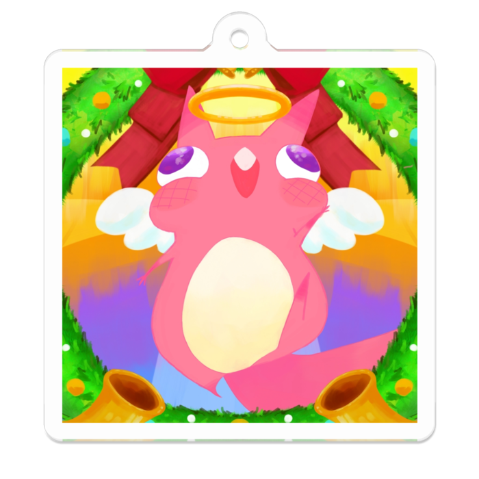 アクリルキーホルダー - 50 x 50 (mm)