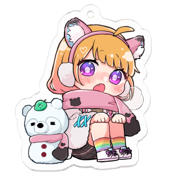 アクリルキーホルダー[冬服ver] - 50 x 50 (mm)