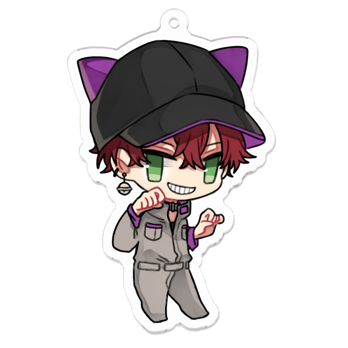 アクリルキーホルダー - 70 x 70 (mm)