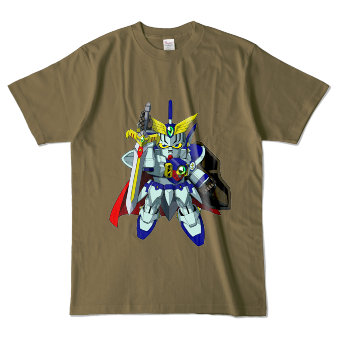 カラーTシャツ - L - オリーブ (濃色)
