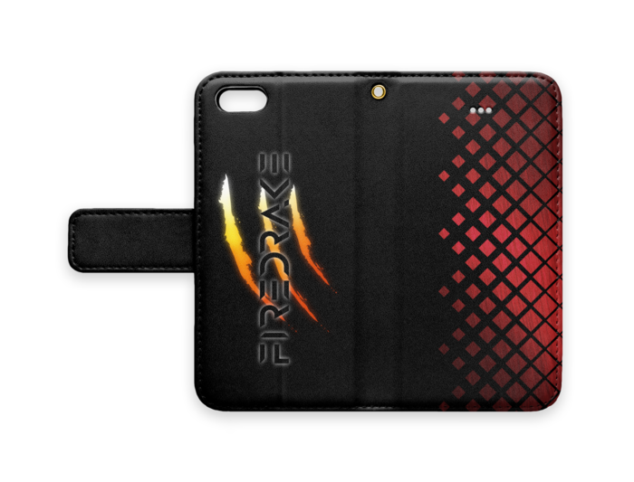 【ブラック×レッド】iPhone 5 / 5s / SE