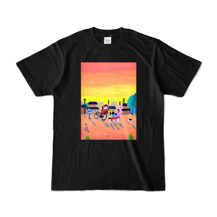 カラーTシャツ - S - ブラック (濃色)