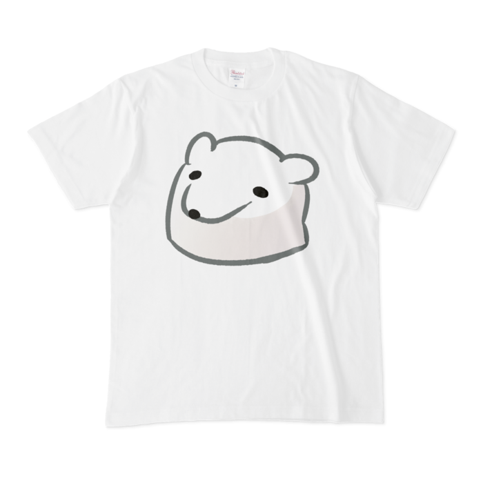 ふつう_くまぷTシャツ - M