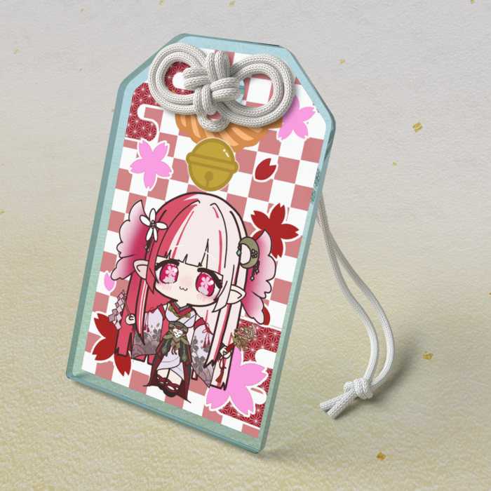 アクリルお守り(ライトブルーver.)