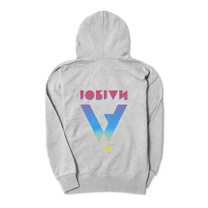 ジップパーカー - S - 杢グレー(1)